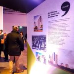 Panneaux Résidences Grand Lyon Habitat à l'occasion des 100 ans